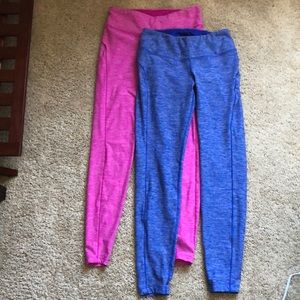 New balance bundle of 2 space dyed leggings